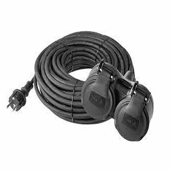 Alquiler alargador schuko 10m con 2 enchufes