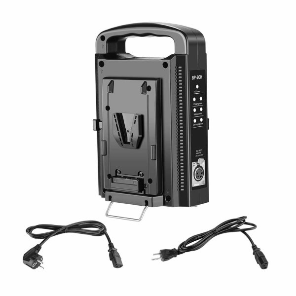 Alquiler cargador doble V- Mount Madrid