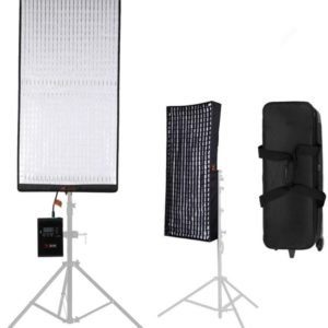 Alquiler FalconEyes RX-848 300W RGB LED Panel flexible Luz Temperatura 2800K-10000K 120 x 64